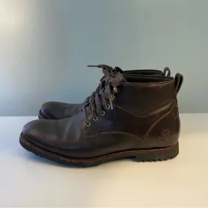 Timberland Men's Brown Leather Boots Size 9.5