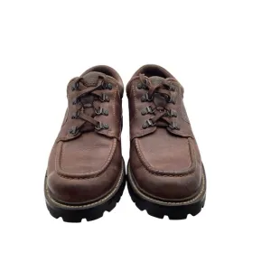 Timberland Men's Brown Leather Casual Ankle Round Toe Shoes - Size 10.5M (80084)