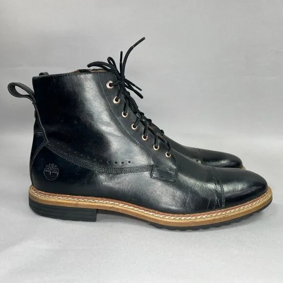 Timberland Men's Size 10.5 West Haven City 2.0 Leather Boots