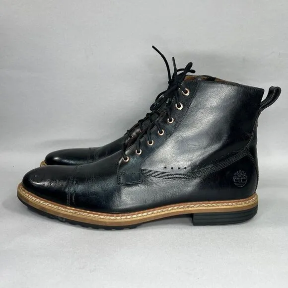 Timberland Men's Size 10.5 West Haven City 2.0 Leather Boots