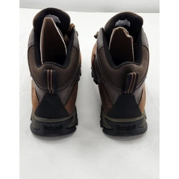 Timberland Mt Maddsen Leather Wp Boots Dark Brown Mens Size 11.5 New Without Box