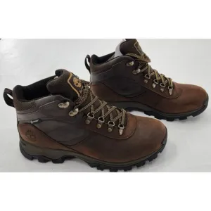 Timberland Mt Maddsen Leather Wp Boots Dark Brown Mens Size 11.5 New Without Box
