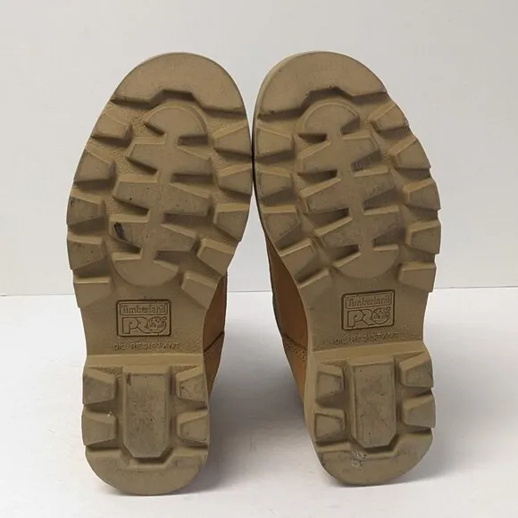 Timberland PRO Sawhorse Composite Toe Work Boots, Tan, Men's 6 Wide