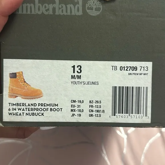 Timberland Tan Leather Boots