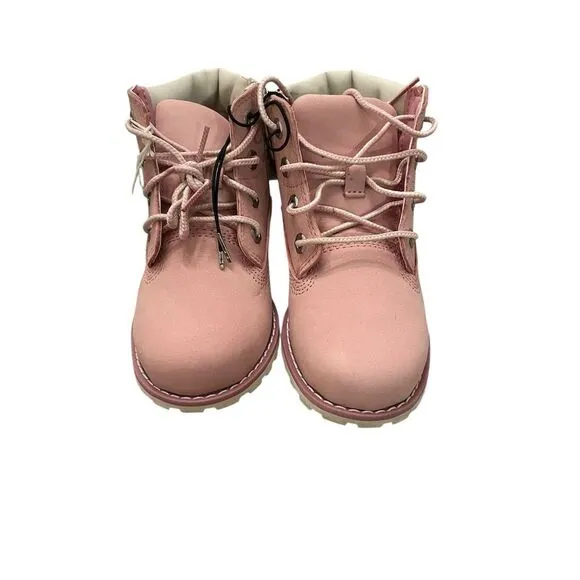 Timberland Toddler Pink Pokey Pine Side-Zip Boots Unisex Kids Casual
