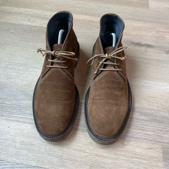 To Boot New York Adam Derrick Clarkston Suede Chukka Boots in Brown size 9.5