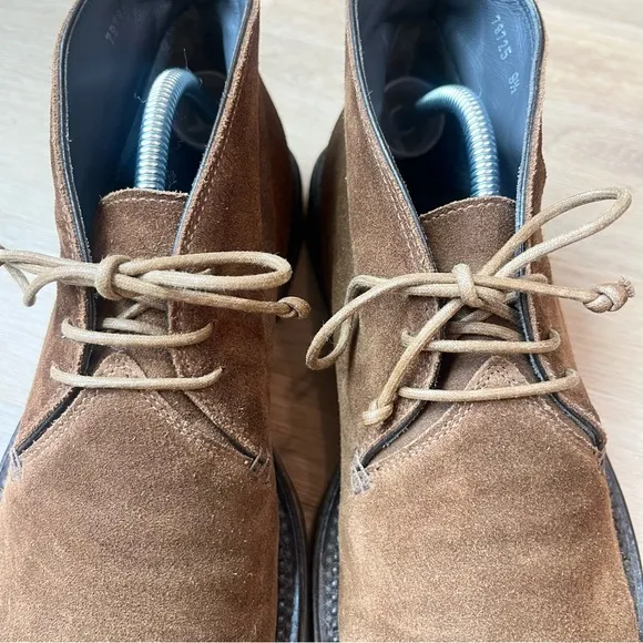 To Boot New York Adam Derrick Clarkston Suede Chukka Boots in Brown size 9.5