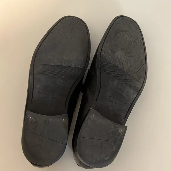 To Boot New York Men’s Slip on Loafers, Dress Shoes Alek Black Sz 9