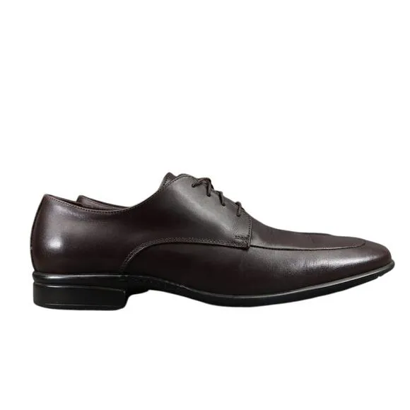 To Boot Shoes Mens 9 Oxford Derby Classic Leather Square Toe Formal Adam Derrick