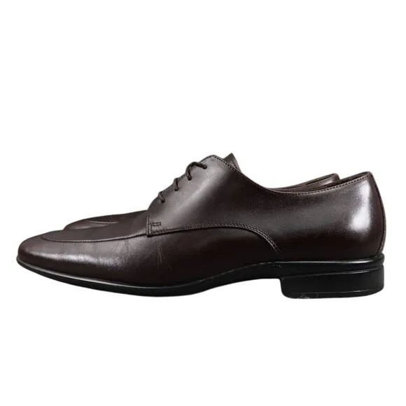 To Boot Shoes Mens 9 Oxford Derby Classic Leather Square Toe Formal Adam Derrick
