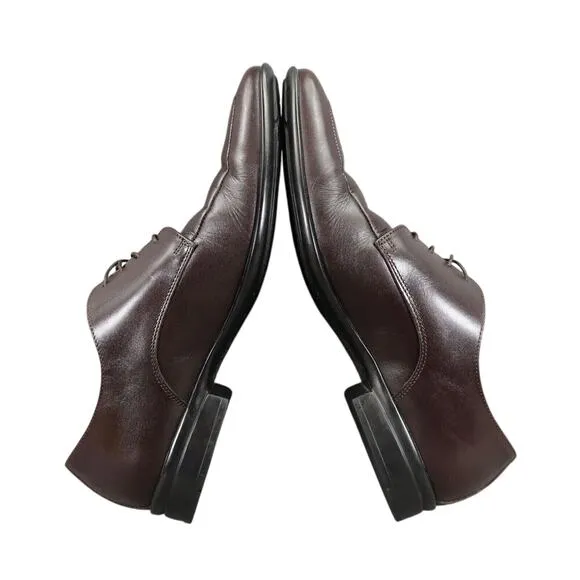 To Boot Shoes Mens 9 Oxford Derby Classic Leather Square Toe Formal Adam Derrick