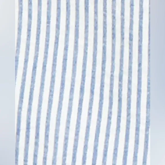 Tommy Hilfiger Men's Blue and White Seersucker Blazer