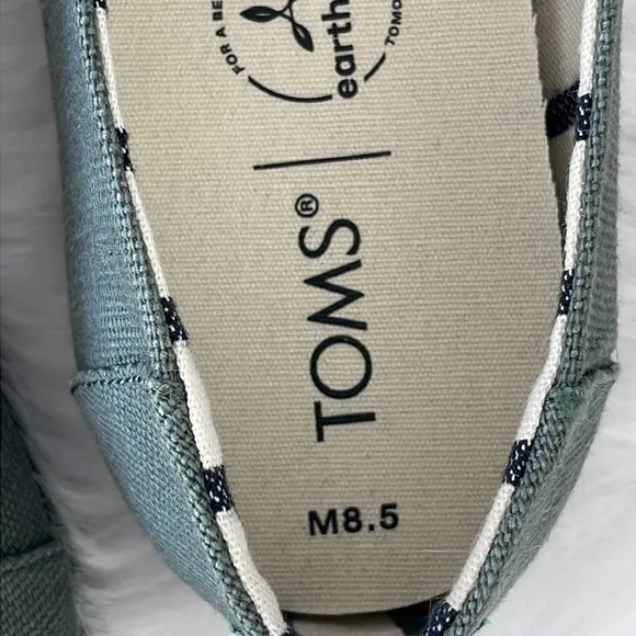 TOMS Mens Alpargata Slip On Casual Shoes