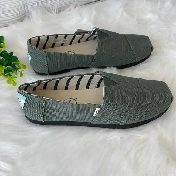 TOMS Mens Alpargata Slip On Casual Shoes