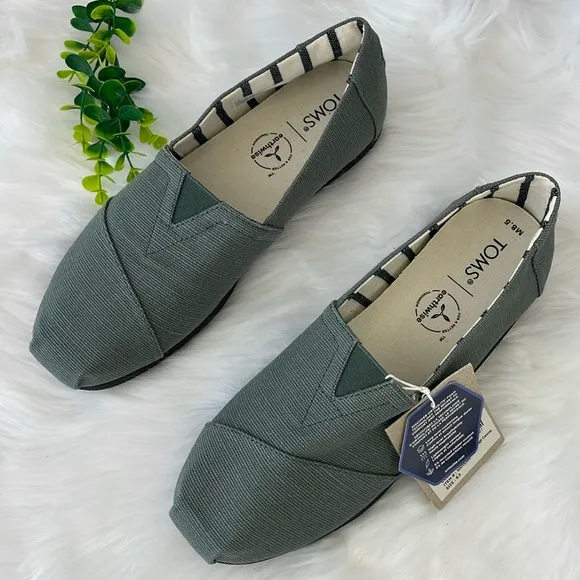 TOMS Mens Alpargata Slip On Casual Shoes