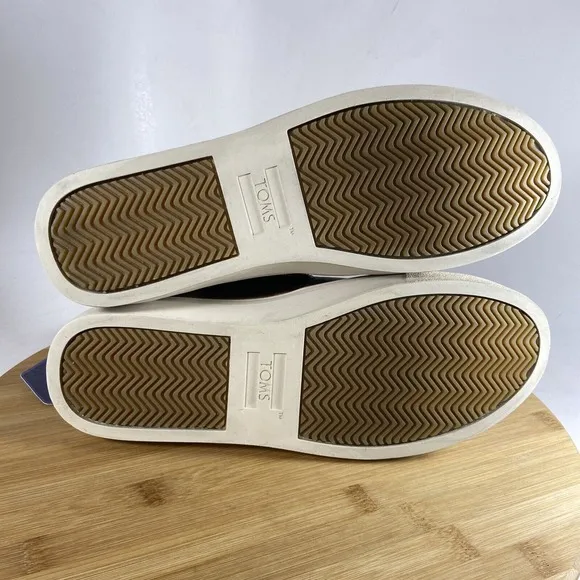 Toms Paxton Slip On Shoes Brown Suede Sherpa Lined Women’s SZ 7.5