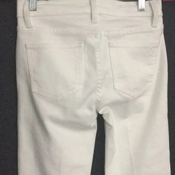 Tory Burch $185 Sandy Cropped Straight-Leg Jean 23