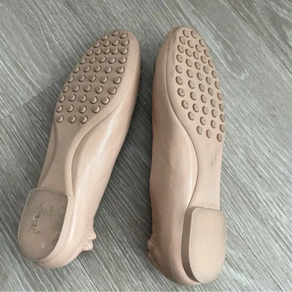 Tory Burch Beige Ballet Flats