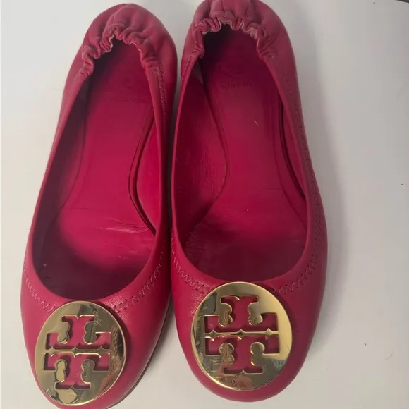 Tory Burch Miller Fuschia Ballet Flats 7
