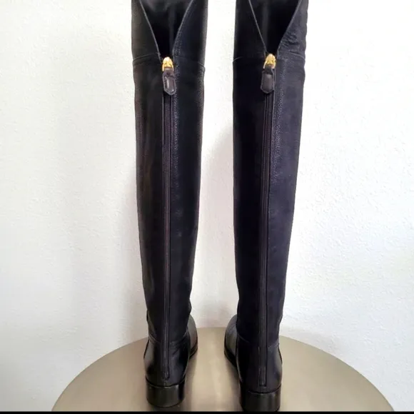 Tory Burch Simone Over The Knee Leather Boots💕