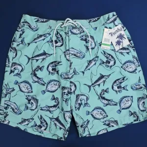 Trunks Surf and Swim Co. Men’s Bathing Suit Fish Large NWT