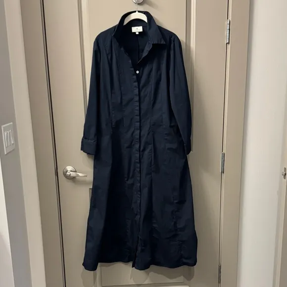 Tuckernuck Dark Navy Briana Midi Dress