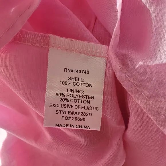 Tuckernuck Hyacinth House Fuschia Brushstrokes Aurora Halter Midi Dress Size XL