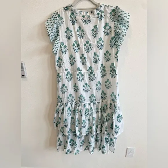 Tuckernuck Oliphant Indica Blue Cinched Flirty Mini Dress XL