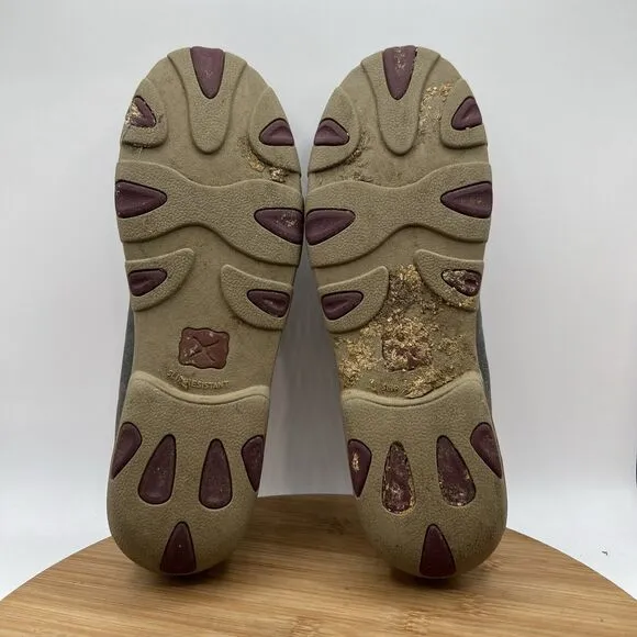 Twisted X Shoes Womens 10 M Slip-on Shoes Moccasin Boat Grey Berry WDM0121