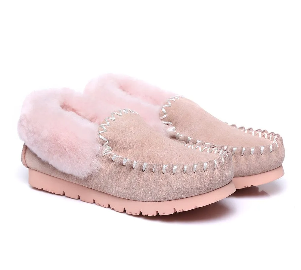 UGG Ankle Slippers Unisex Popo Moccasins