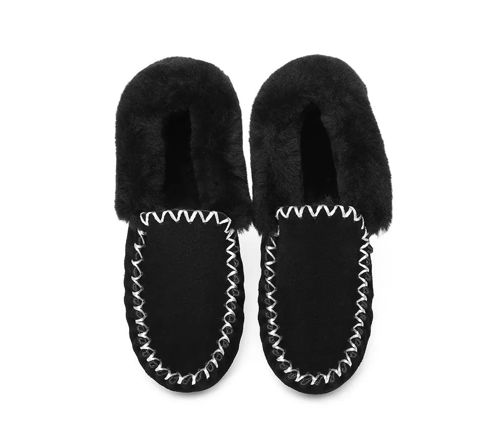 UGG Ankle Slippers Unisex Popo Moccasins