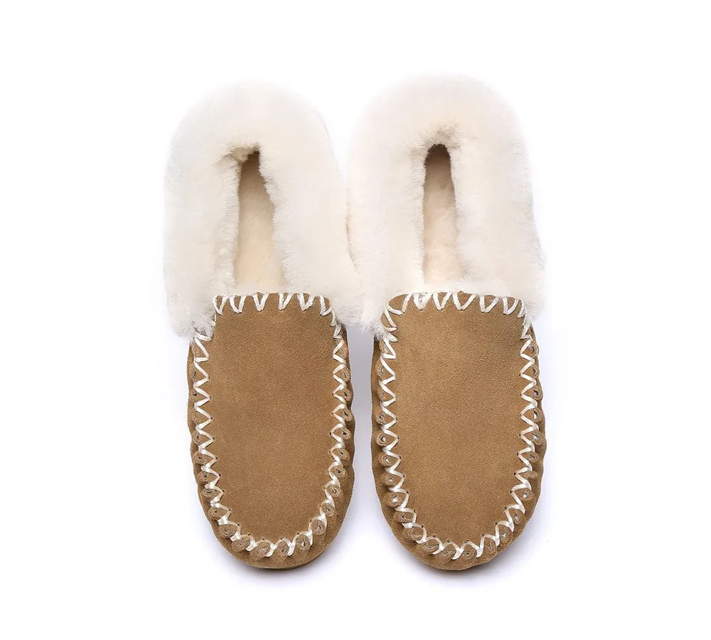 UGG Ankle Slippers Unisex Popo Moccasins