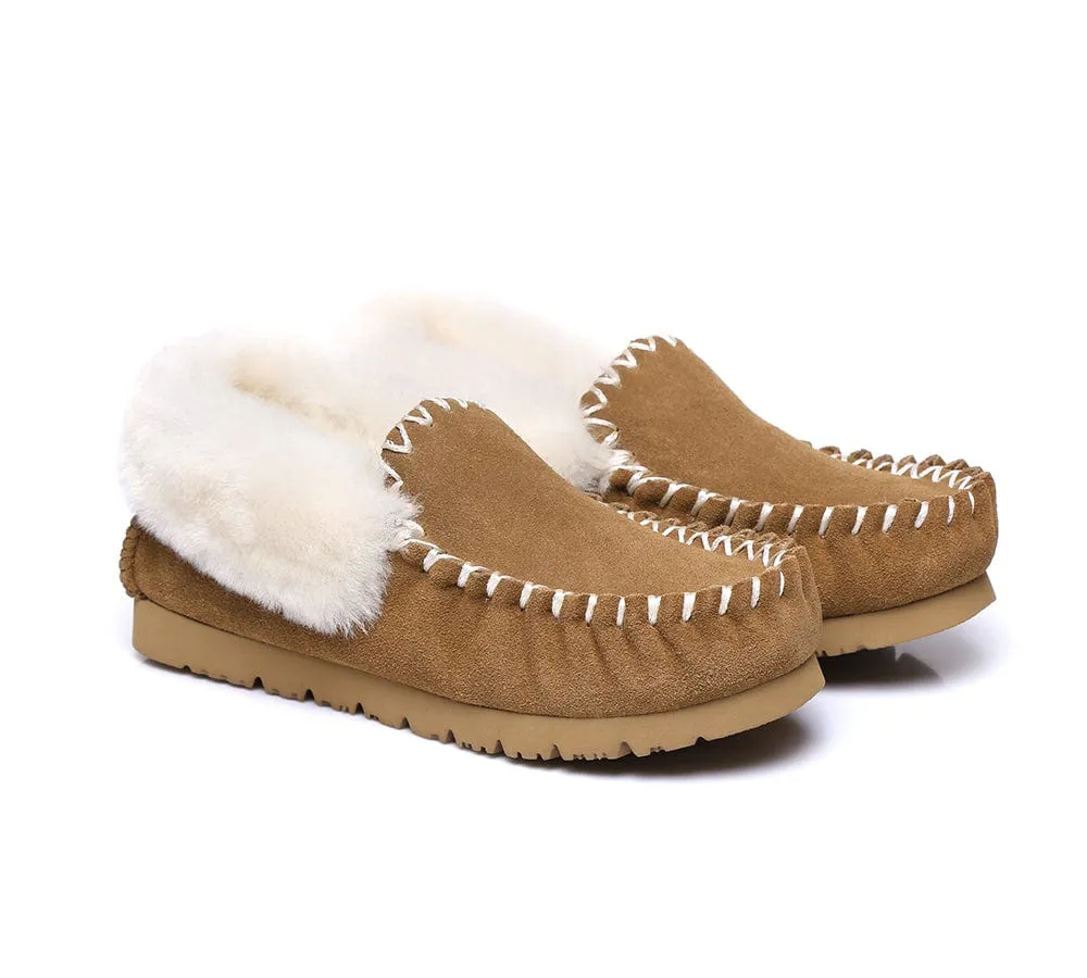 UGG Ankle Slippers Unisex Popo Moccasins