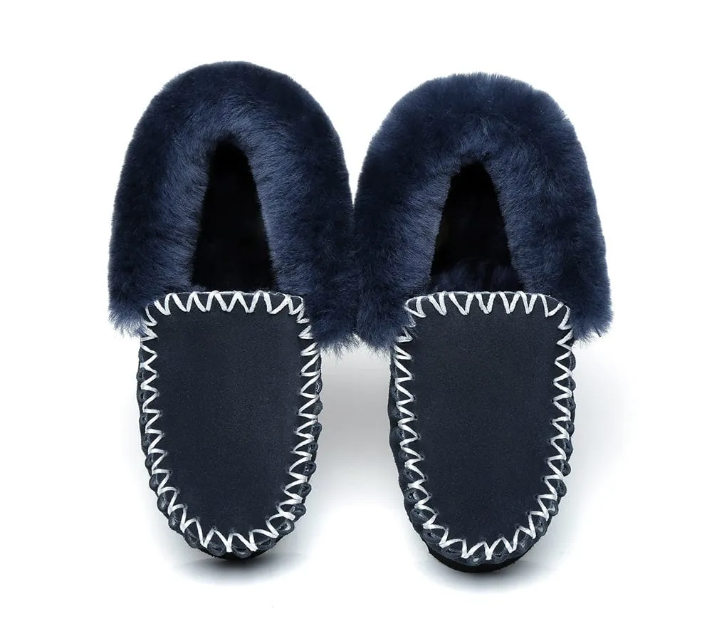 UGG Ankle Slippers Unisex Popo Moccasins
