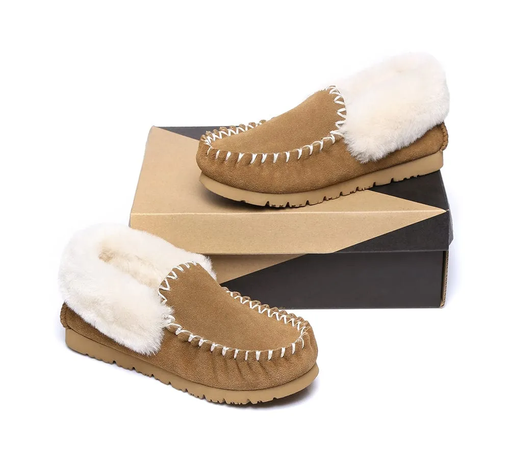 UGG Ankle Slippers Unisex Popo Moccasins