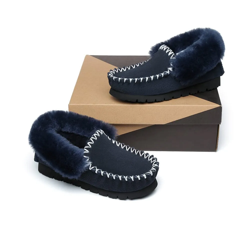 UGG Ankle Slippers Unisex Popo Moccasins