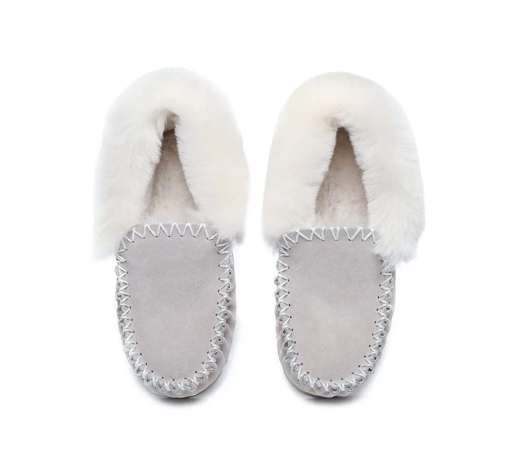 UGG Ankle Slippers Unisex Popo Moccasins