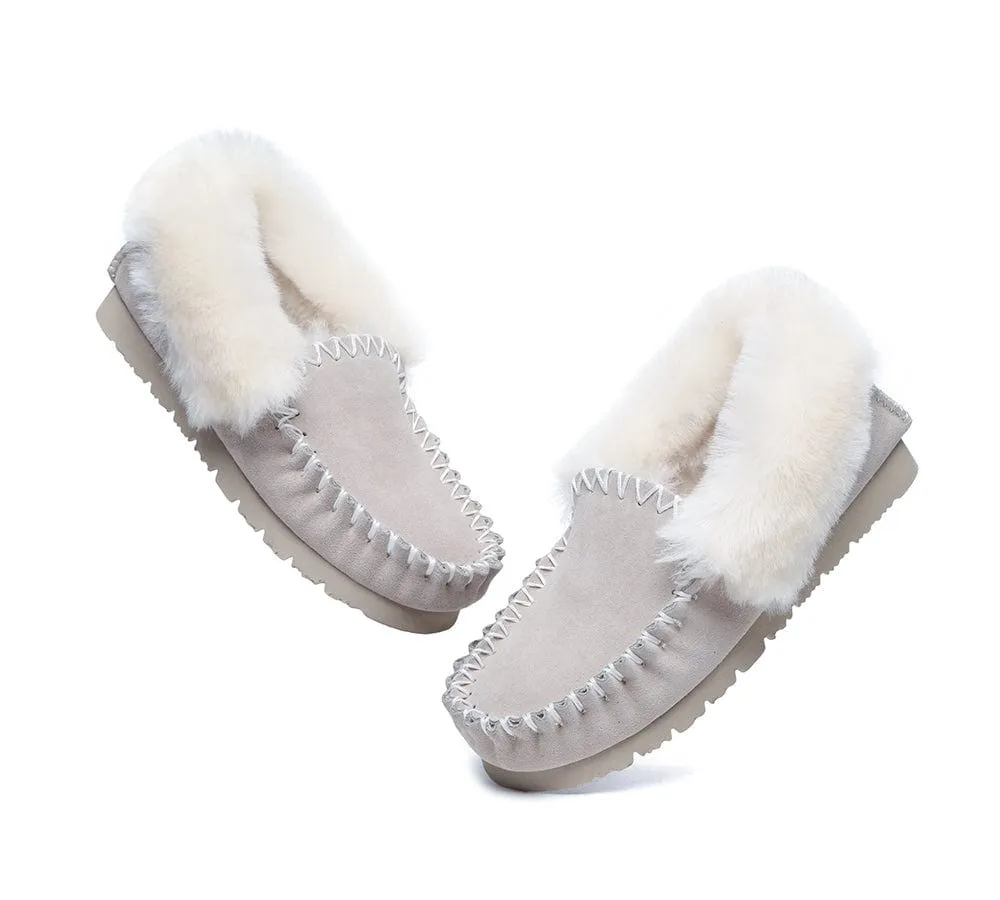 UGG Ankle Slippers Unisex Popo Moccasins