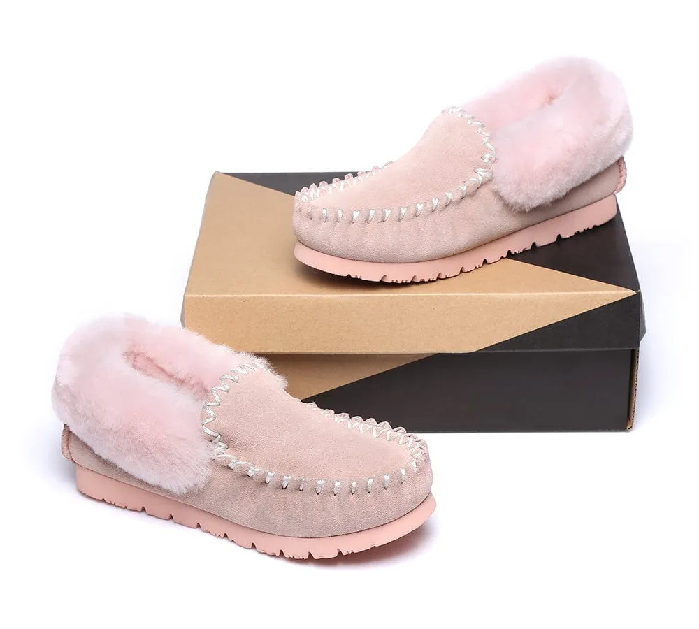 UGG Ankle Slippers Unisex Popo Moccasins