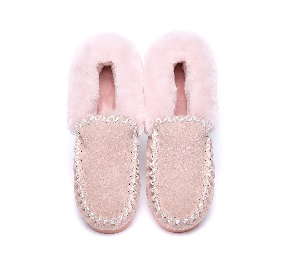 UGG Ankle Slippers Unisex Popo Moccasins