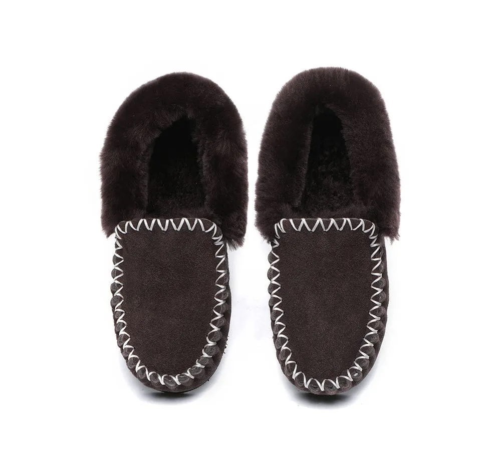 UGG Ankle Slippers Unisex Popo Moccasins