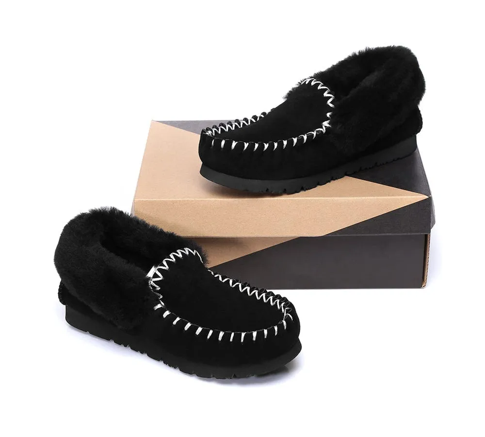 UGG Ankle Slippers Unisex Popo Moccasins