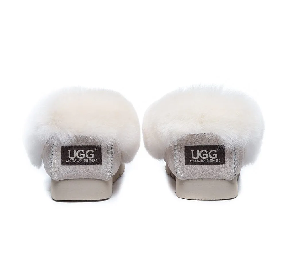 UGG Ankle Slippers Unisex Popo Moccasins