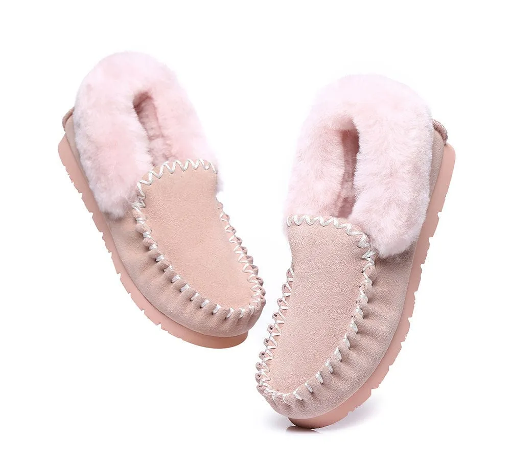 UGG Ankle Slippers Unisex Popo Moccasins