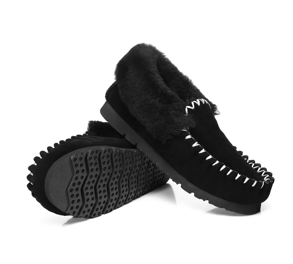 UGG Ankle Slippers Unisex Popo Moccasins