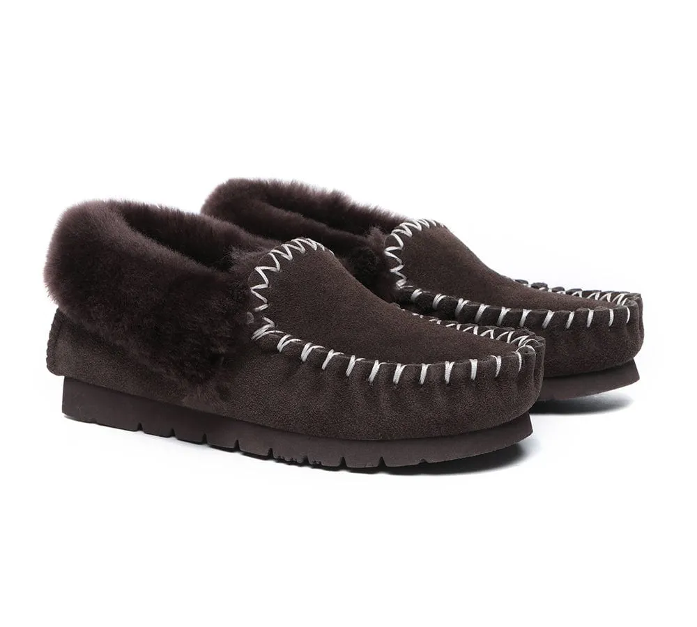 UGG Ankle Slippers Unisex Popo Moccasins