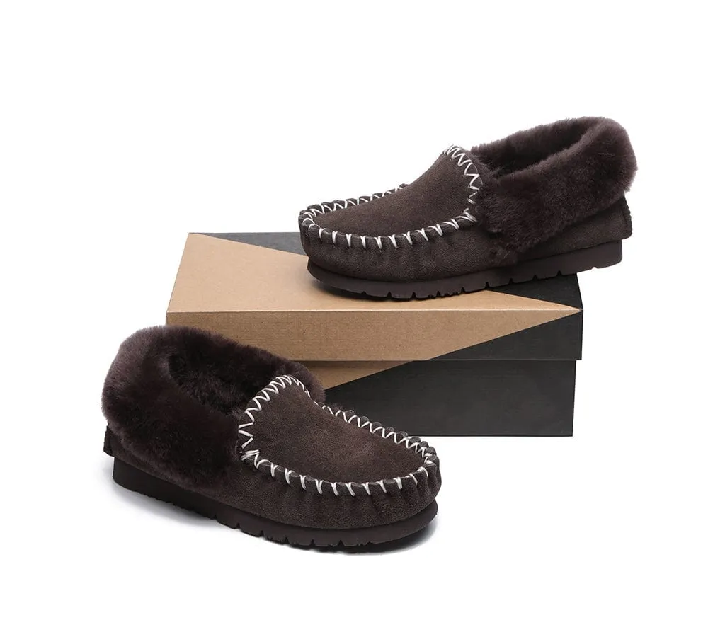 UGG Ankle Slippers Unisex Popo Moccasins