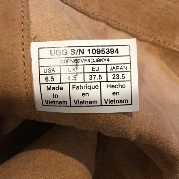 UGG Boots,side zippers