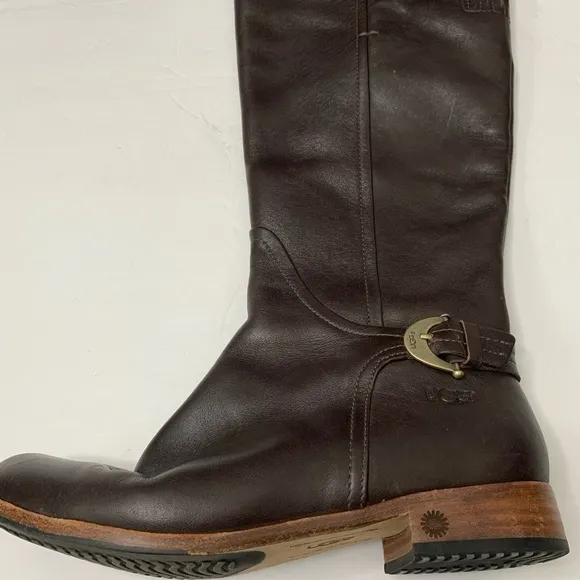 UGG Leather Boots Sz 7