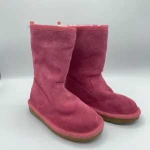 UGG Lil Sunshine Pink Zip Up Boots NWOT‎